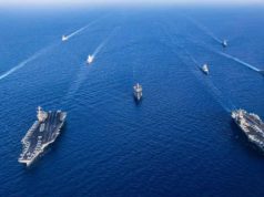 ক্যারিবীয় সাগরে পৌঁছাল মার্কিন বিমানবাহী রণতরীর বিশাল বহর