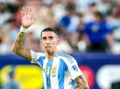 ১০ বছর পর আর্জেন্টিনার বর্ষসেরা ফুটবলার ডি মারিয়া