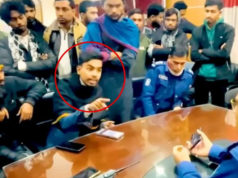 ওসিকে হুমকি দেওয়া সেই বৈষম্যবিরোধী নেতা গ্রেপ্তার