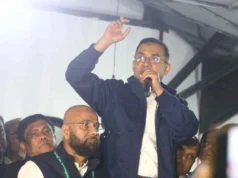 শ্বশুরবাড়ি থেকে নির্বাচনী প্রচারণা শুরু করলেন তারেক রহমান