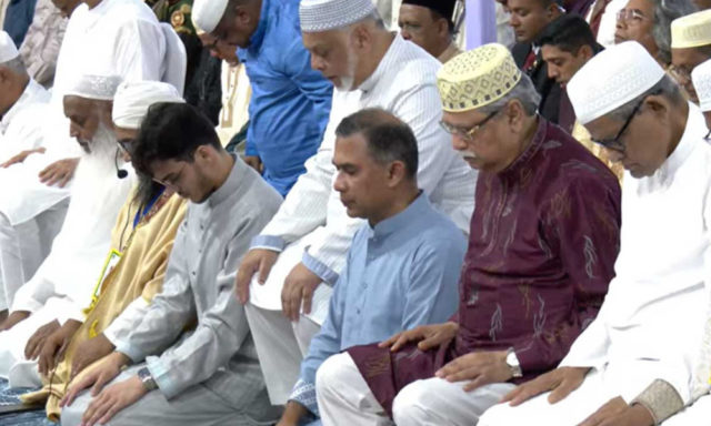 Eid jamaat pm and president