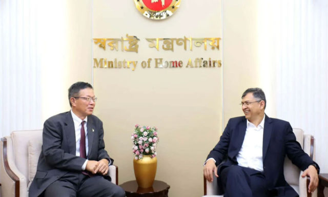 Home Minister Salahuddin Ahmed