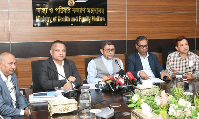 Health Minister Sardar Md. Sakhawat Hossain