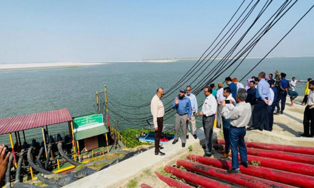 Rashed Al Mahmud Titumir and Rehan Asif Asad inspected BMDA's ongoing projects