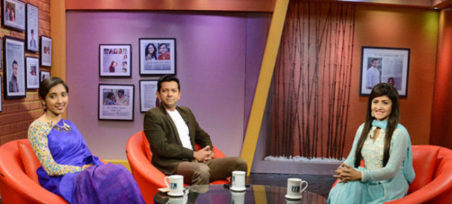 বিনোদন সাংবাদিক ও তারকার অনুষ্ঠান ‘রঙিন পাতা’